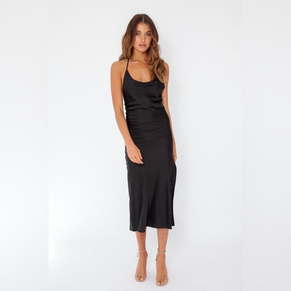 Black Slip Dress